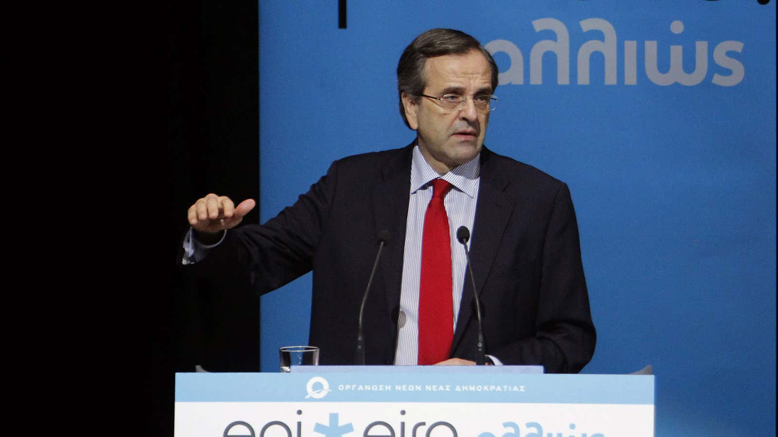 Prime Minister Antonis Samaras is keeping the lid on the deficit—but for how long?