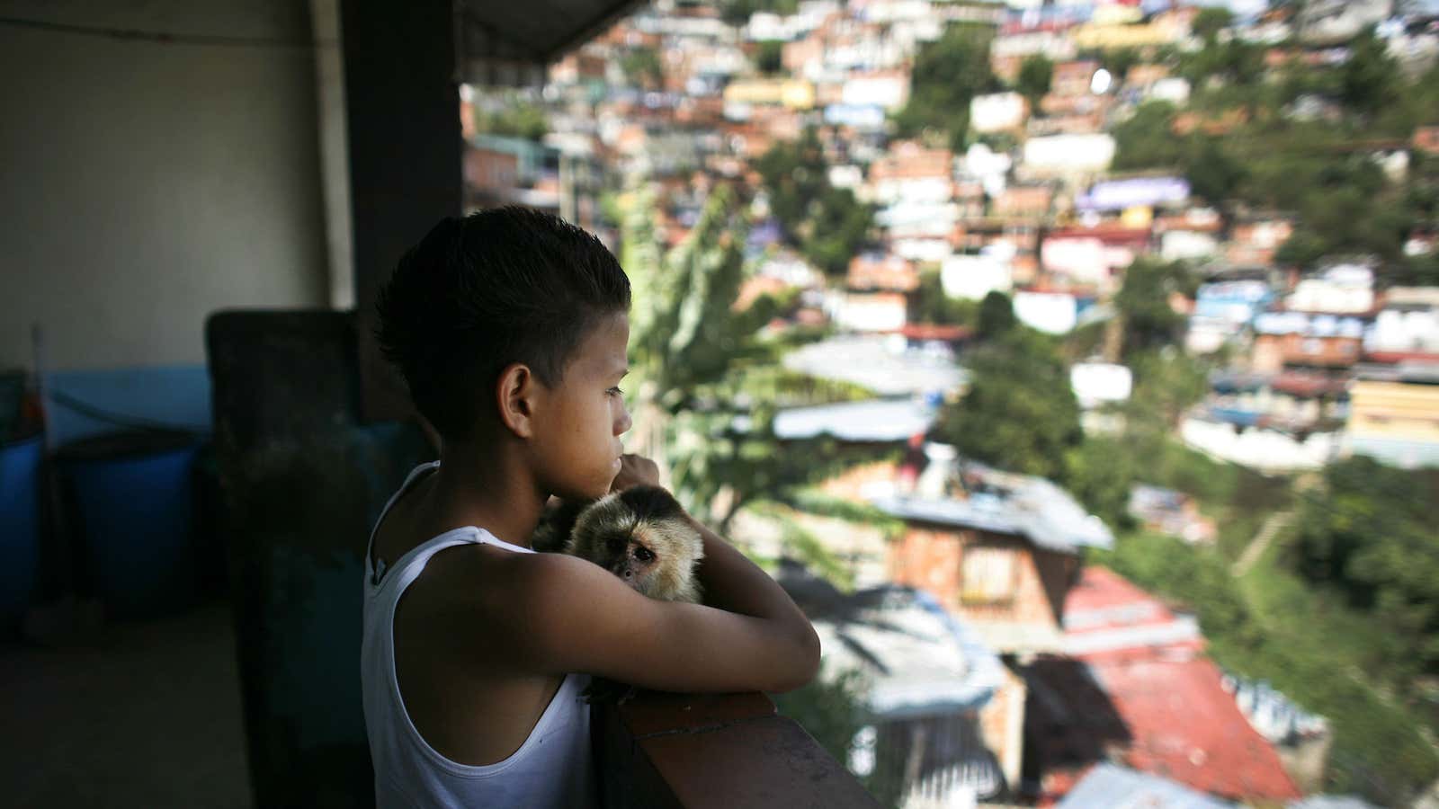 Chávez may be gone, but the slums of Caracas remain.