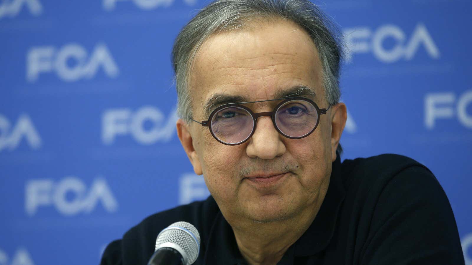 Marchionne in January.