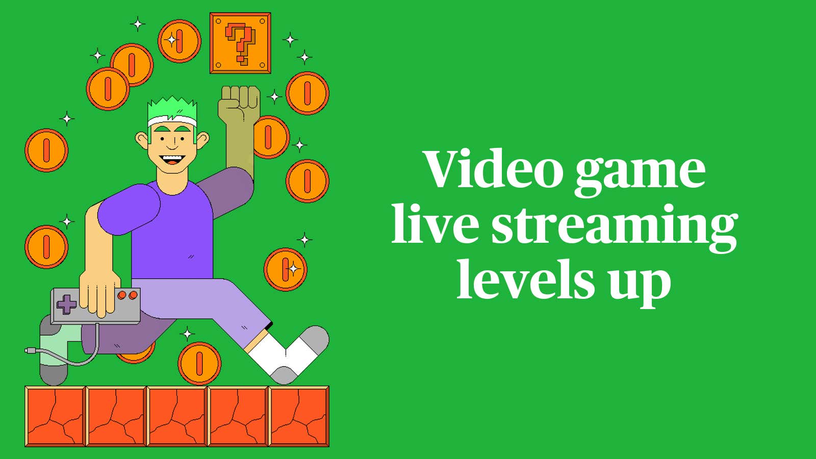 For members—Video game live streaming levels up