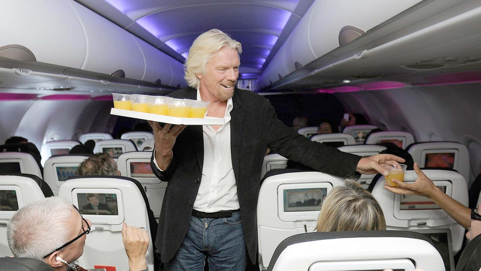 Personal service for Virgin’s high flyers.
