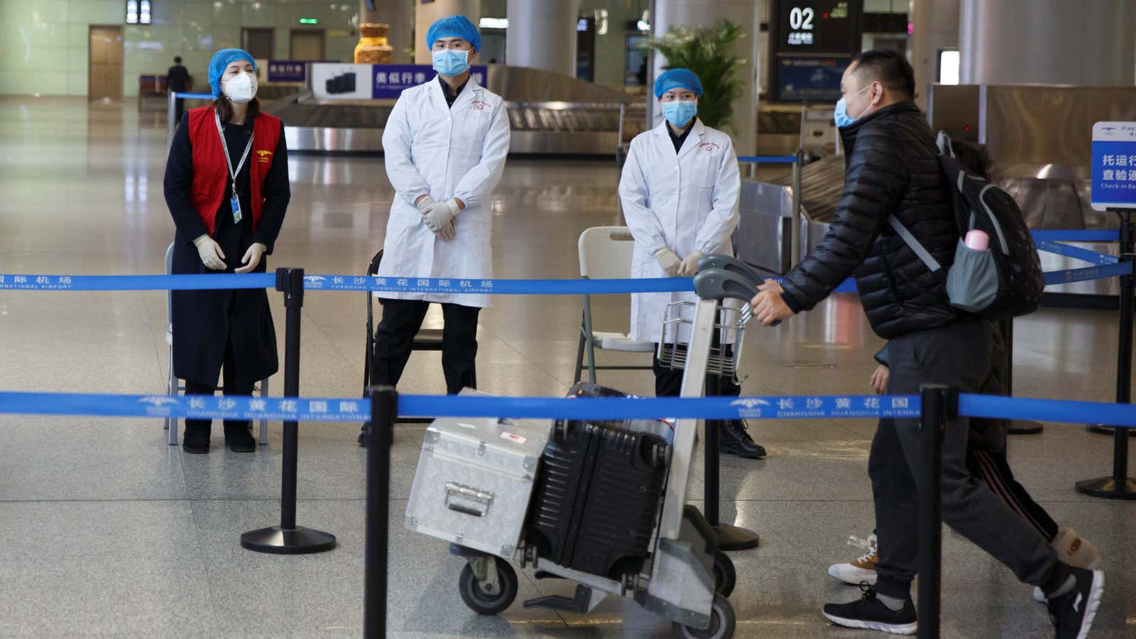 Chinese airports are taking serious precautions and African airports will need to do the same