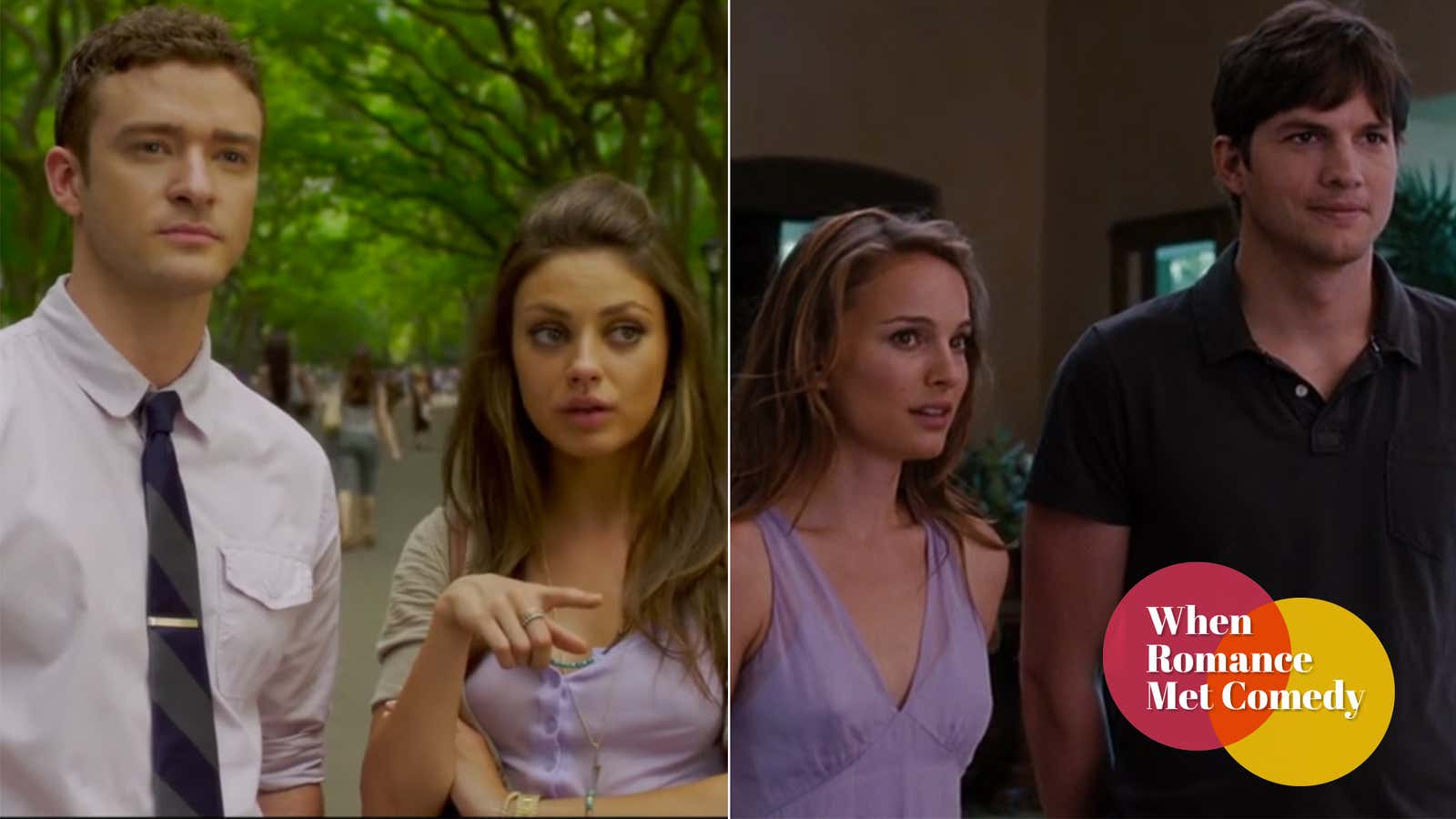 Screenshots: Friends With Benefits and No Strings Attached