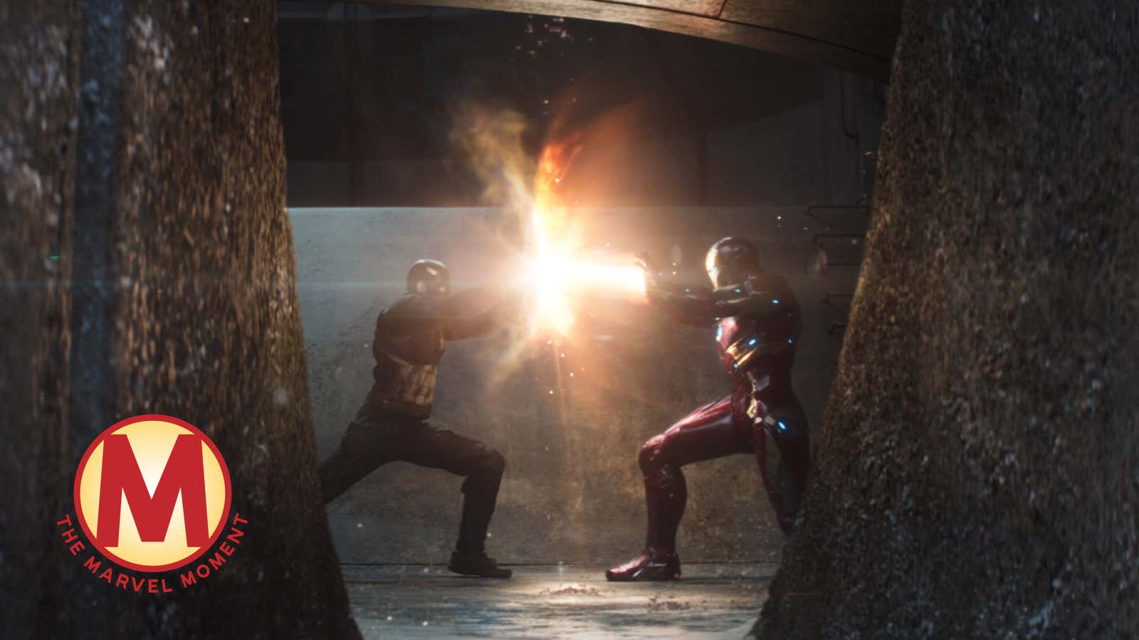 Captain America fights Iron Man, and the MCU for once gets a painfully personal climax