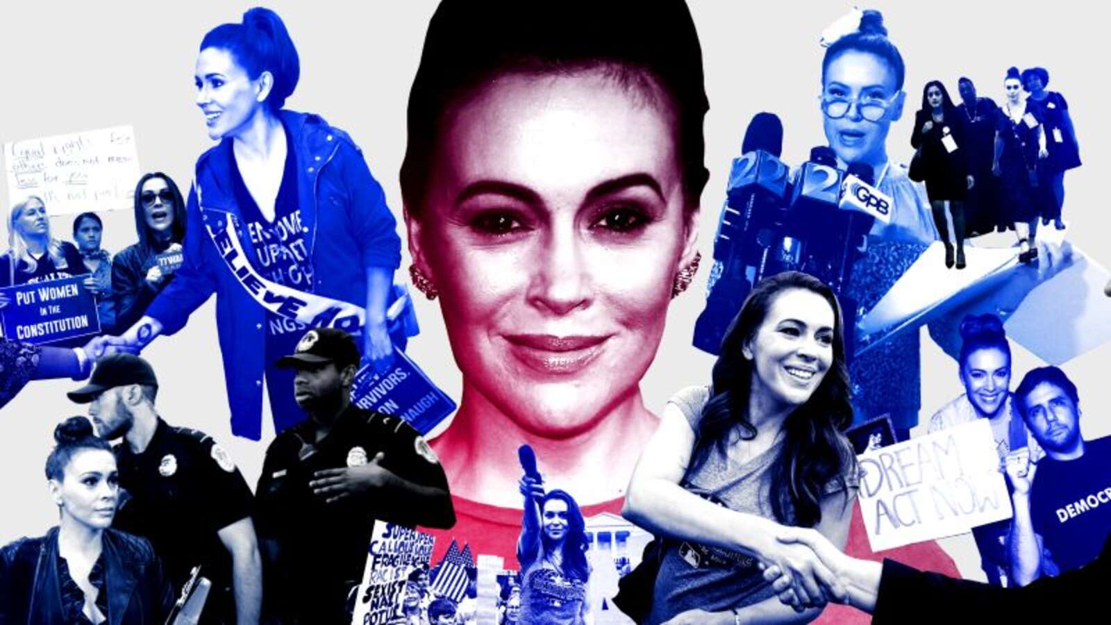 The Strange Political Ascent of Alyssa Milano