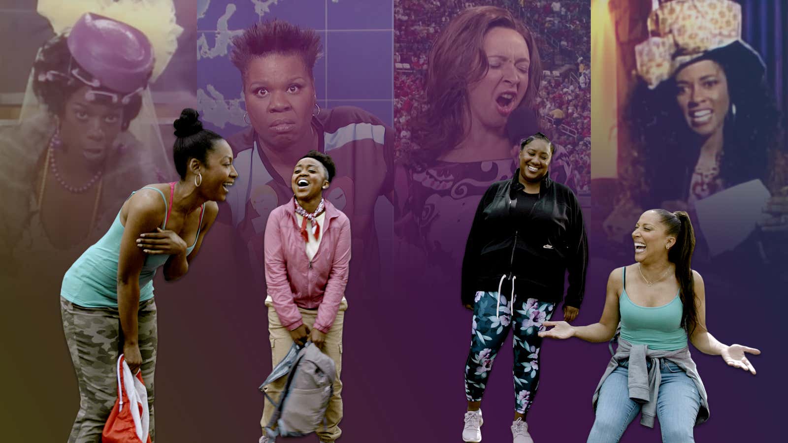 In Living Color, Saturday Night Live (Screenshots: YouTube); A Black Lady Sketch Show (Photo: Anne Marie Fox/HBO)