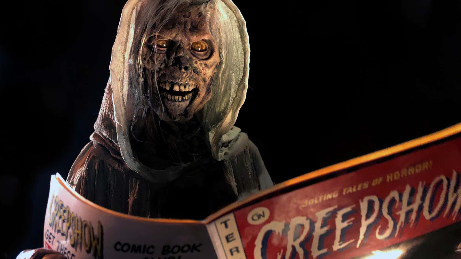 On the set and between the pages of the new <i>Creepshow</i>