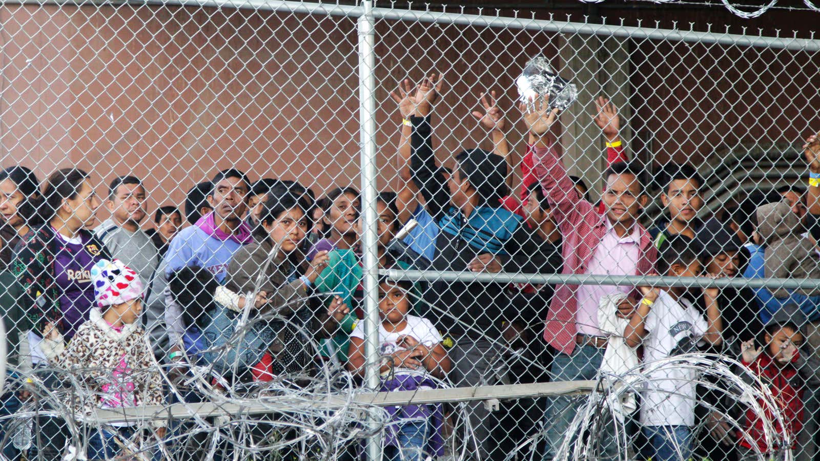 A detention facility in Texas.