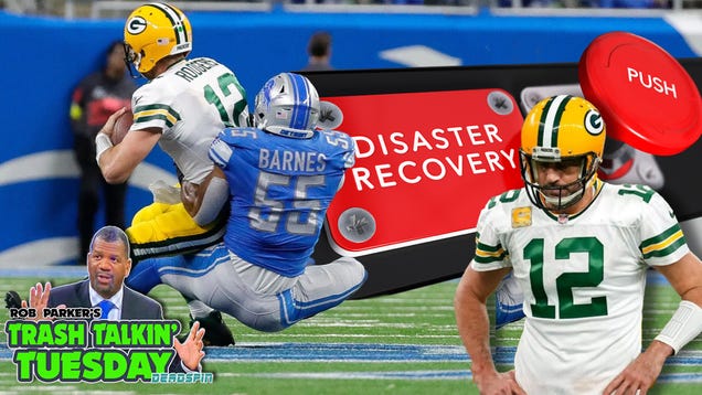 Lions irked by Aaron Rodgers smack talk heading into titanic finale vs.  Packers 