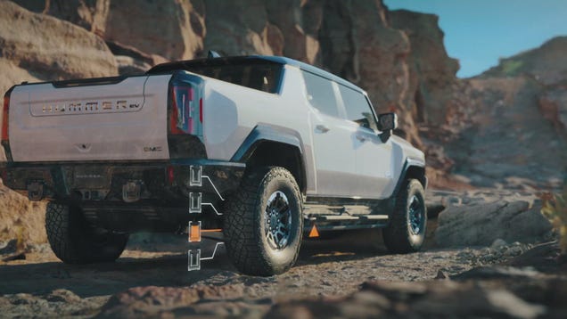 Tech Talk: GMC Hummer EV  Time for a #TechTalk all about the 2022 GMC  Hummer EV! What do you think of the new electric Hummer? See this baby in  action TONIGHT