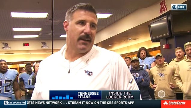 Mike Vrabel's postgame locker room speech after Tennessee Titans