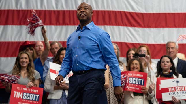 Image for article titled The Plot Thickens Around GOP Candidate Tim Scott’s Alleged Girlfriend