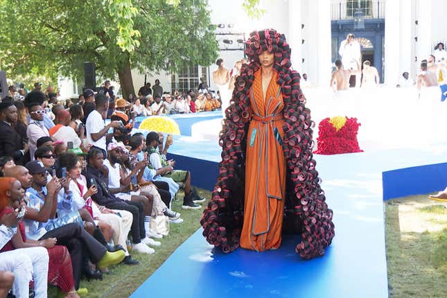 Image for article titled Wat U Iz: Pyer Moss Made Haute Couture History With an Emphasis on Black Innovation