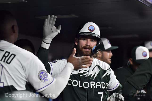 Brendan Rodgers' walk-off homer give Rockies split with Marlins