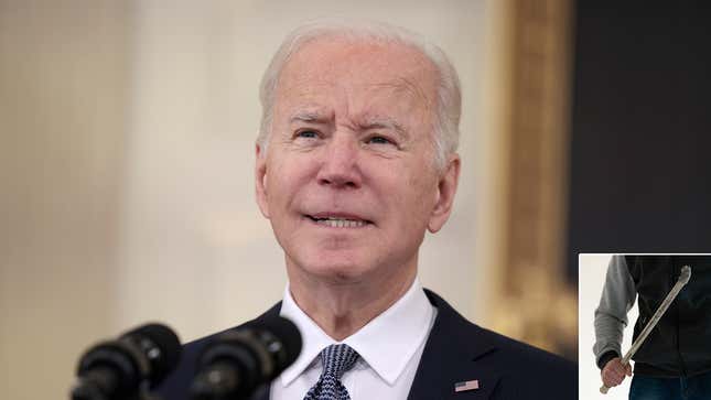 Image for article titled Critics Warn Biden’s Plan To Remove Lead Pipes Would Put Millions Of Potential Murder Weapons In Circulation