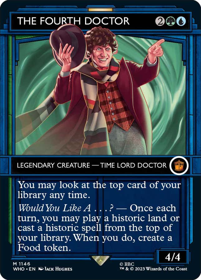 Image for article titled Magic The Gathering's Doctor Who Crossover Is a Cavalcade of Classic Heroes and Villains