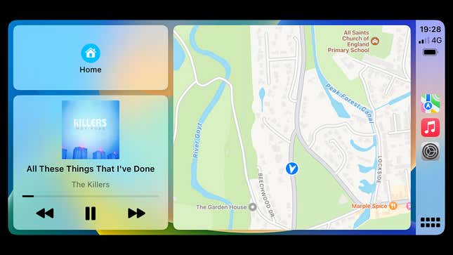 Image for article titled Should You Use Apple CarPlay or Android Auto for Your Car's Dashboard?