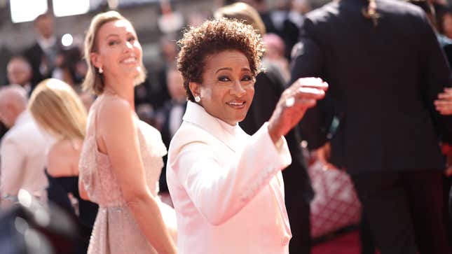 Wanda and Alex Sykes at the 2022 Oscars