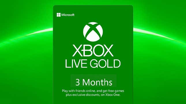 Xbox Live Gold: 3-Month Subscription | $10 | StackSocial