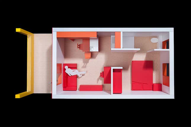 Image for article titled Beautiful prefabricated homes open in London for the city’s homeless