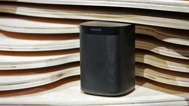 A photo of a Sonos speaker