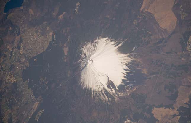 Image for article titled Photos: What Earth’s mountains look like from space
