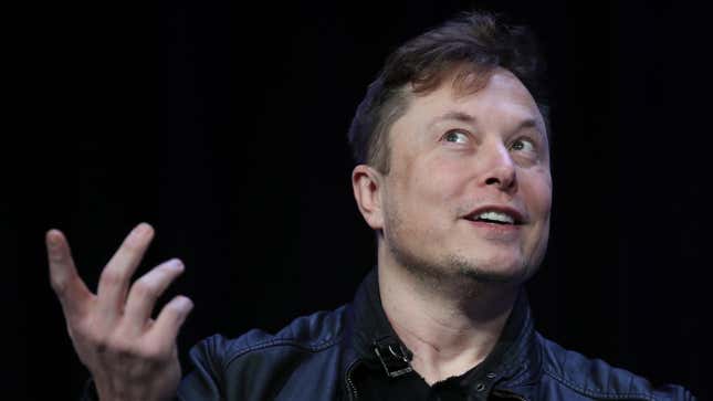 Image for article titled Elon Says It&#39;s &#39;Absurd&#39; to Think His Tweets Could Impact Tesla Stock