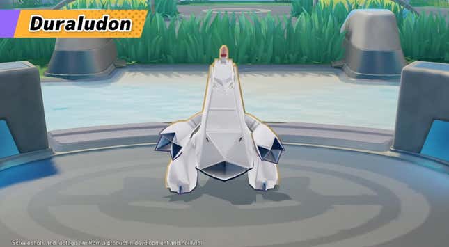 Duraludon appears in Pokémon Unite.