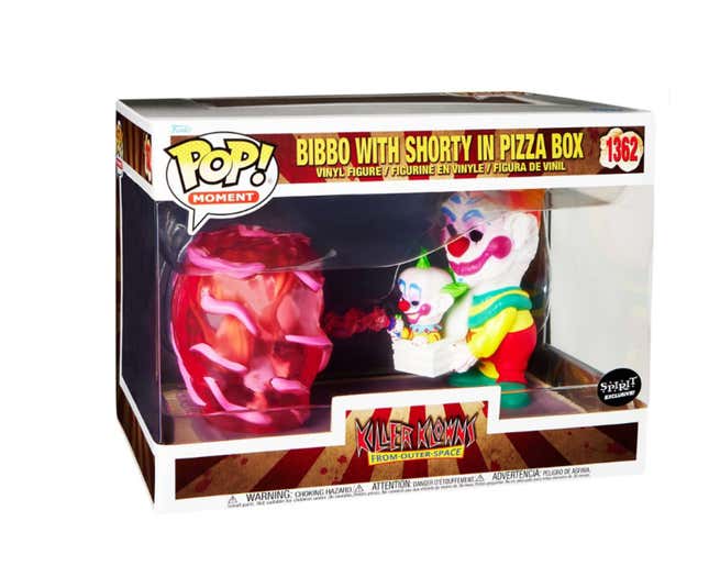 Killer Klowns from Outer Space Bibbo with Shorty in Pizza Box Movie Moment Funko POP! Figure