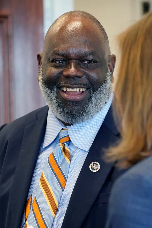 U.S. District Judge Carlton Reeves, is shown in this photograph taken June 11, 2021, in Greenville, Miss.