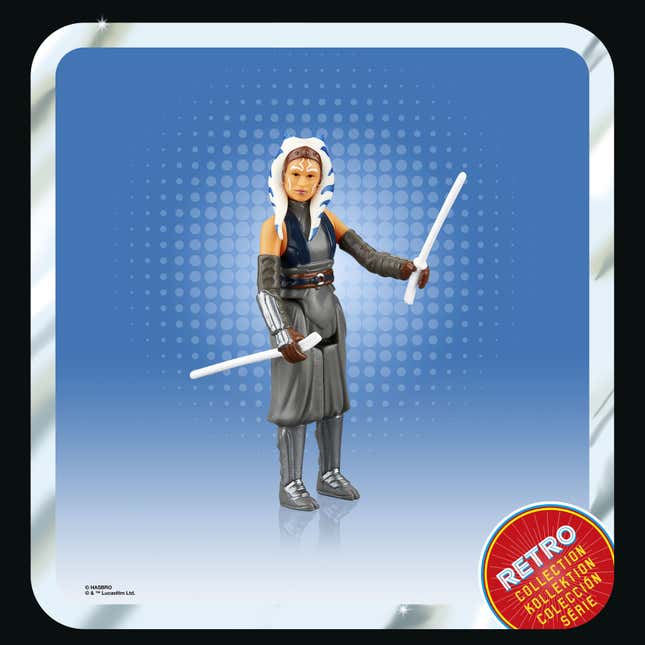 Image for article titled Ahsoka Goes Retro in These Vintage-Inspired Star Wars Toys