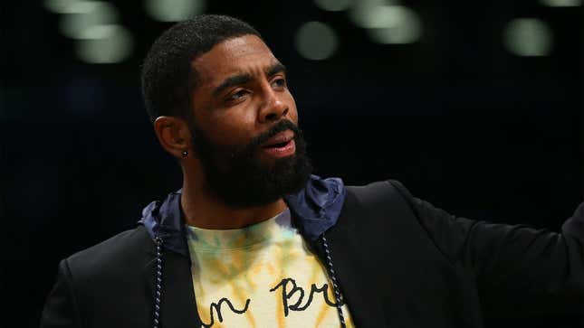 Image for article titled Nets Front Office Wishes Kyrie Irving Would Stop Acting Like Kyrie Irving
