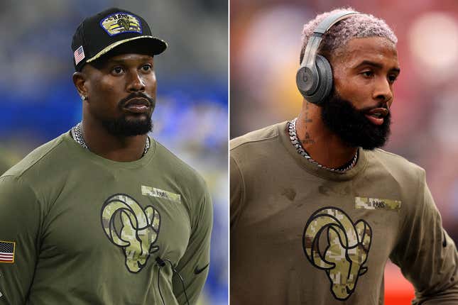 Disastrous Rams debuts for Odell Beckham Jr. and Von Miller