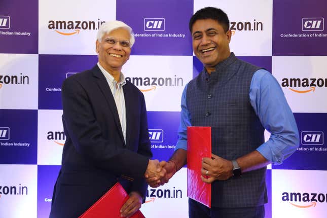 Gopal Pillai (right).
