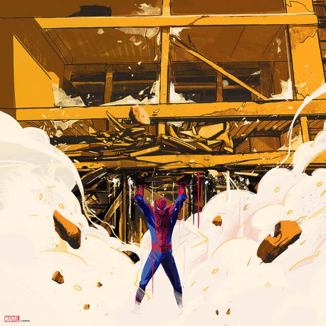 Image for article titled Spider-Man Does It All in This Excellent New Art Series