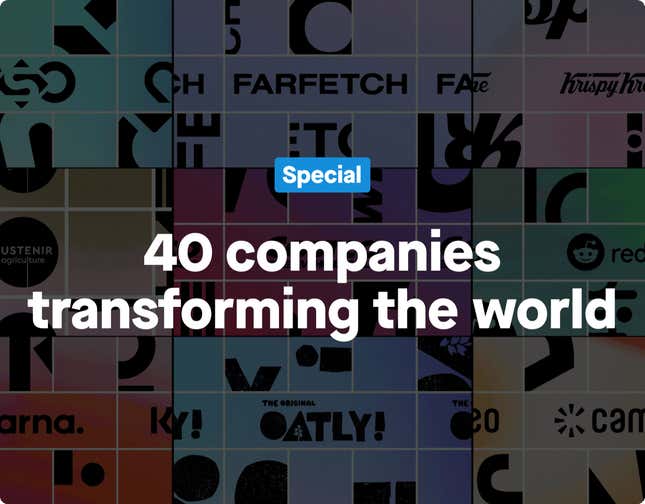 Image for article titled Special:2021年、世界を変えた40社