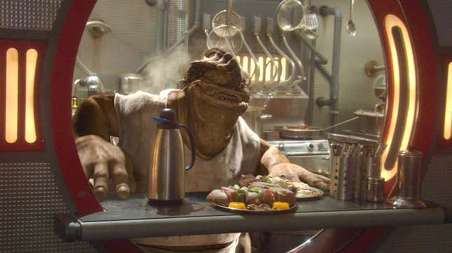 Image for article titled Damn, Star Wars&#39; New Anthology Book Really Did Dexter Jettster Like This