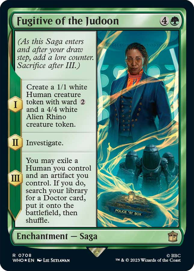 Image for article titled Magic The Gathering's Doctor Who Crossover Is a Cavalcade of Classic Heroes and Villains