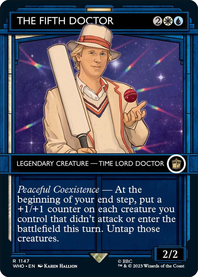 Image for article titled Magic The Gathering's Doctor Who Crossover Is a Cavalcade of Classic Heroes and Villains