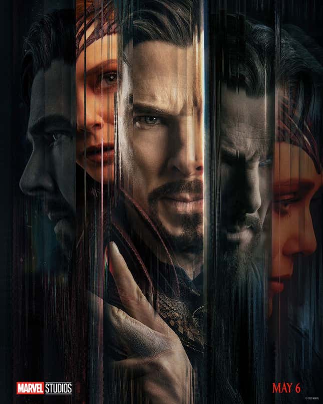 Imagen para el artículo titulado La realidad se ha roto: aquí está el primer tráiler de Doctor Strange y el multiverso de la locura