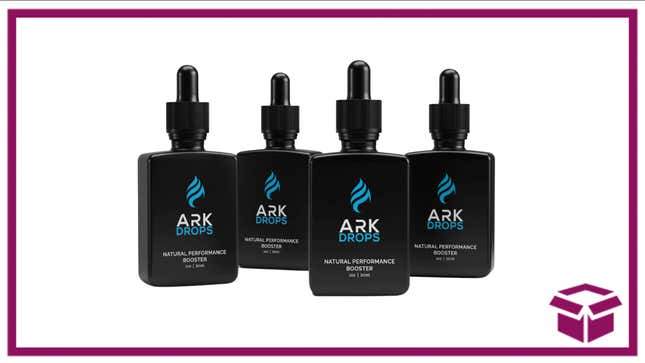 Ark Drops can help you reach your potential with an all-natural boost of energy. 