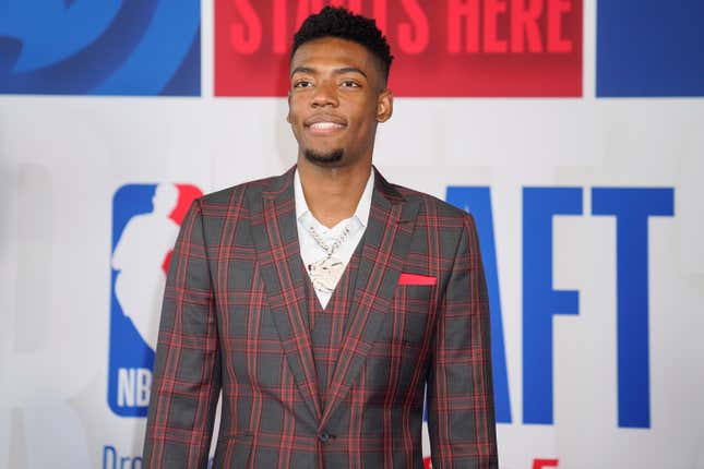 NBA Draft Pick Gradey Dick Goes Viral for 'Wizard of Oz' Suit