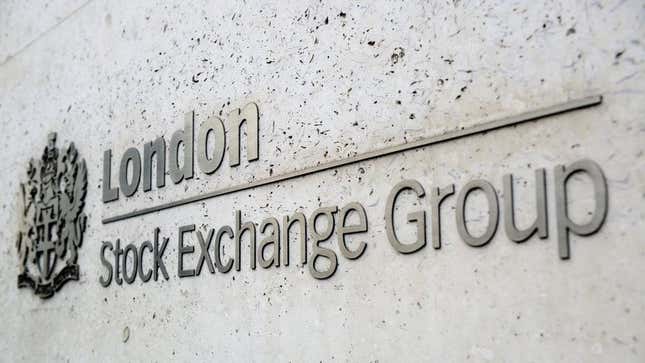 A fake press release was removed from the London Stock Exchange