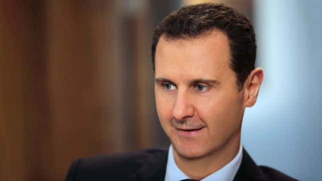 Image for article titled Olympic Organizers Fire Lead Choreographer Bashar Al-Assad After Use Of Chemical Weapons Comes To Light