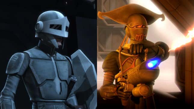 Imagen para el artículo titulado La evolución visual de las armaduras de los mandalorianos