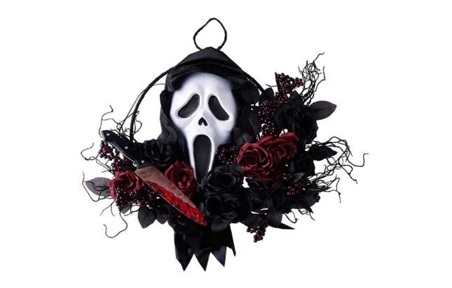 Scream Light-Up Ghost Face Slasher Wreath