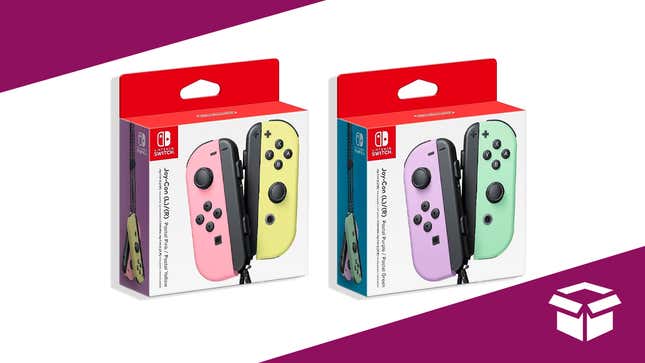 Image for article titled Save 9% on a Pair of Pastel Joy-Con Controllers for Nintendo Switch