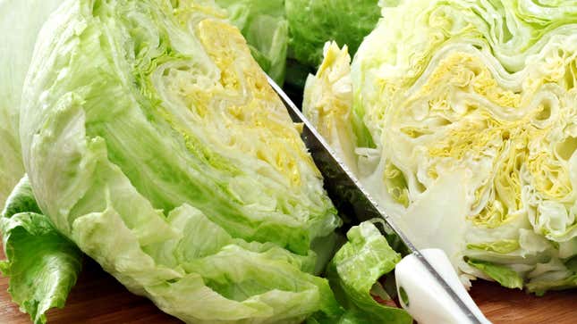 Image for article titled Give Your Sandwich More Texture by Adding ‘Planks’ of Iceberg Lettuce