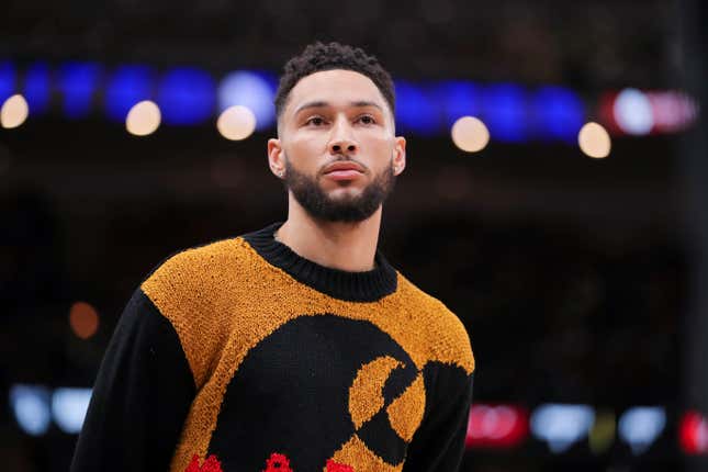 Image for article titled Ben Simmons is dreaming of taking his street clothes back to Philly