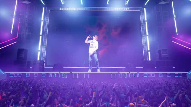 A Fortnite concert.